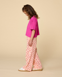 Petit Blush - Wide Leg Pants - Cherry AOP