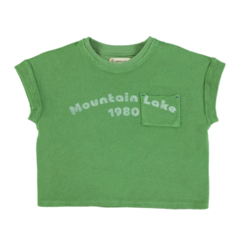 piupiuchick terry t-shirt - Mountain Lake print