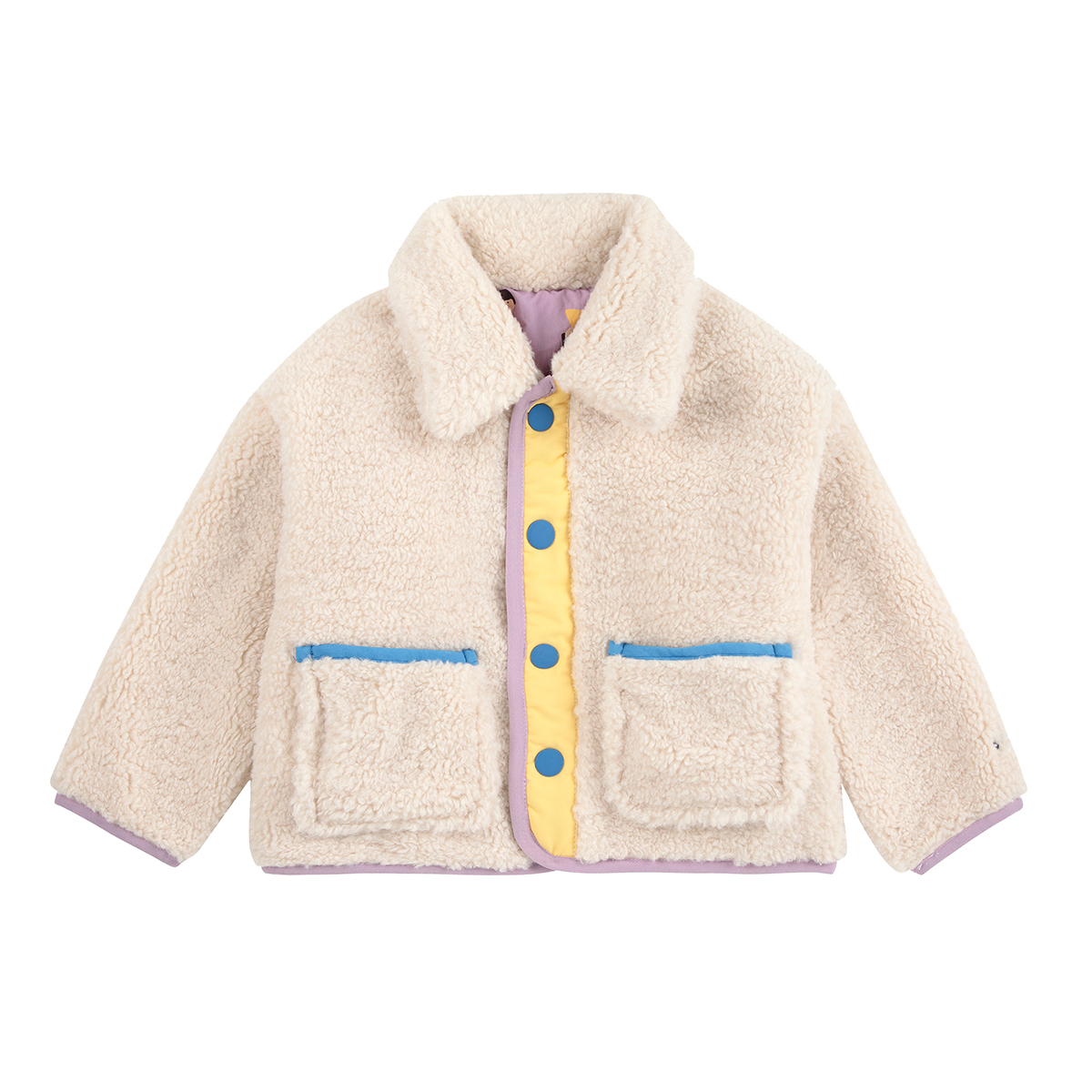 Bobo Choses Baby  -  Reversible Game Pawns Sheepskin Jas