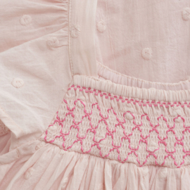 Enfant smocked dress - Soft Pink