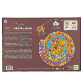 Djeco Observatie puzzel History 350 stukjes (7+)