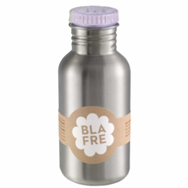 Blafre RVS drinkfles met lila dop 500 ml