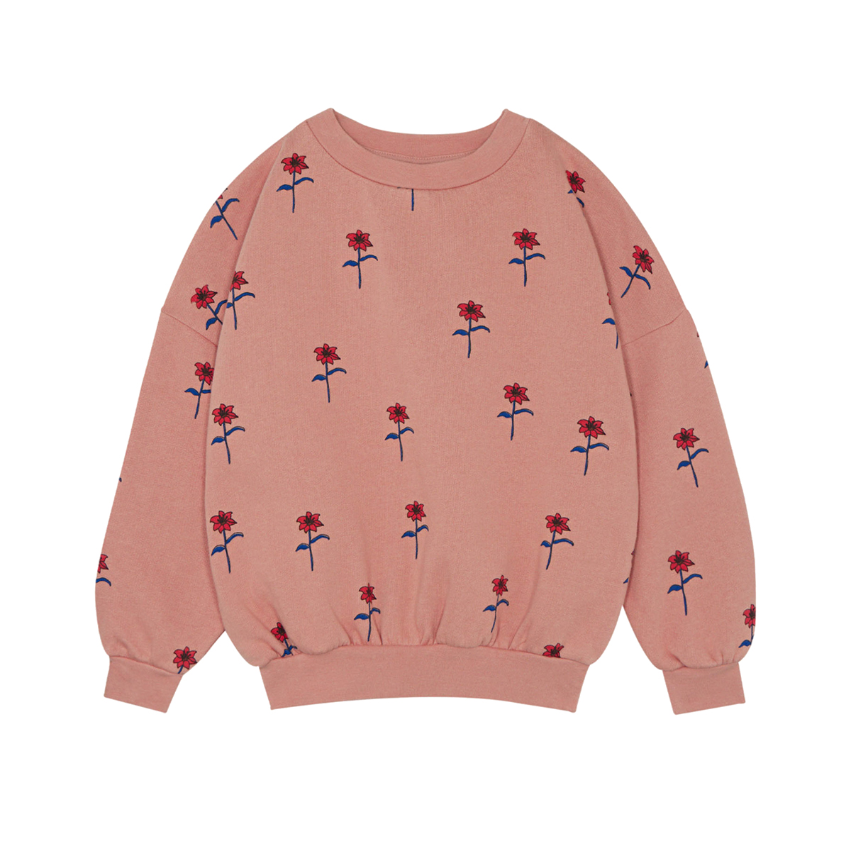 The Campamento Pink Flowers sweatshirt
