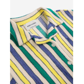 Bobo Choses Multicolor Striped terry shirt