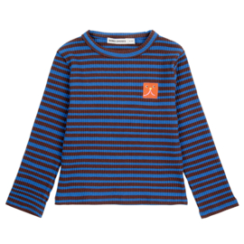 Bobo Choses | Funny Face embroidery rib longsleeve