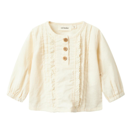Lil Atelier | Newborn | Torino Blouse Turtledove