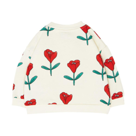 The Campamento | Tulips allover Baby sweatshirt