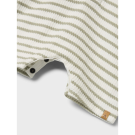 Lil Atelier gestreepte Tadeo suit  - Seagrass