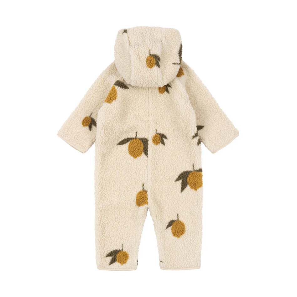 Konges Slojd Jody teddy baby onesie  -  Mon Grand Citron