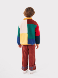 Bobo Choses | Color Block sheepskin jacket | Winterjas