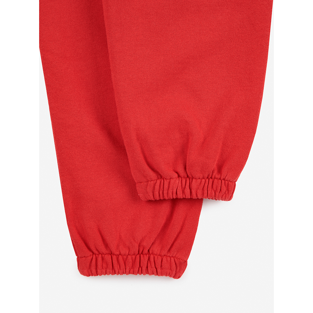 Bobo Choses Red Jogging pants