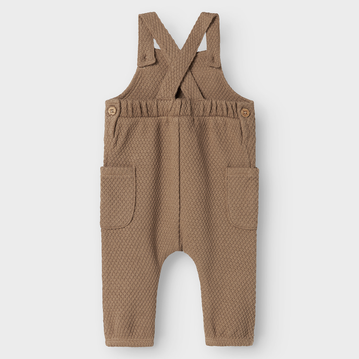 Lil Atelier newborn overall Noello  -  Sepia Tint