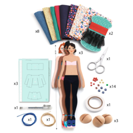 Djeco set Kleding Maken "Fashion by Marie" DJ09335 | 7-12 jaar