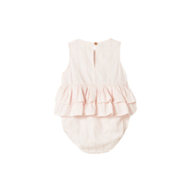 Lil Atelier mouwloos babypakje Hazelle - Peach blush