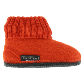 Bergstein | Cozy wollen pantoffels Orange