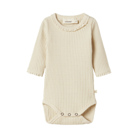 Lil Atelier Osanne Longsleeve Body  -  Turtledove