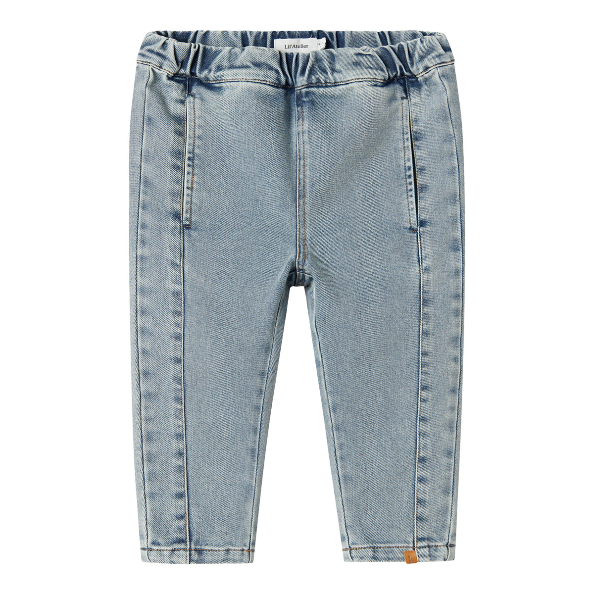 Lil Atelier Baggy Jeans Darlee  -  Medium Blue