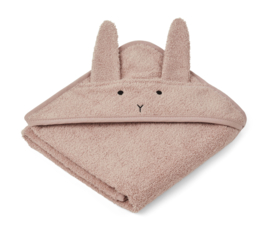 Liewood  | Albert hooded towel | Rabbit Rose