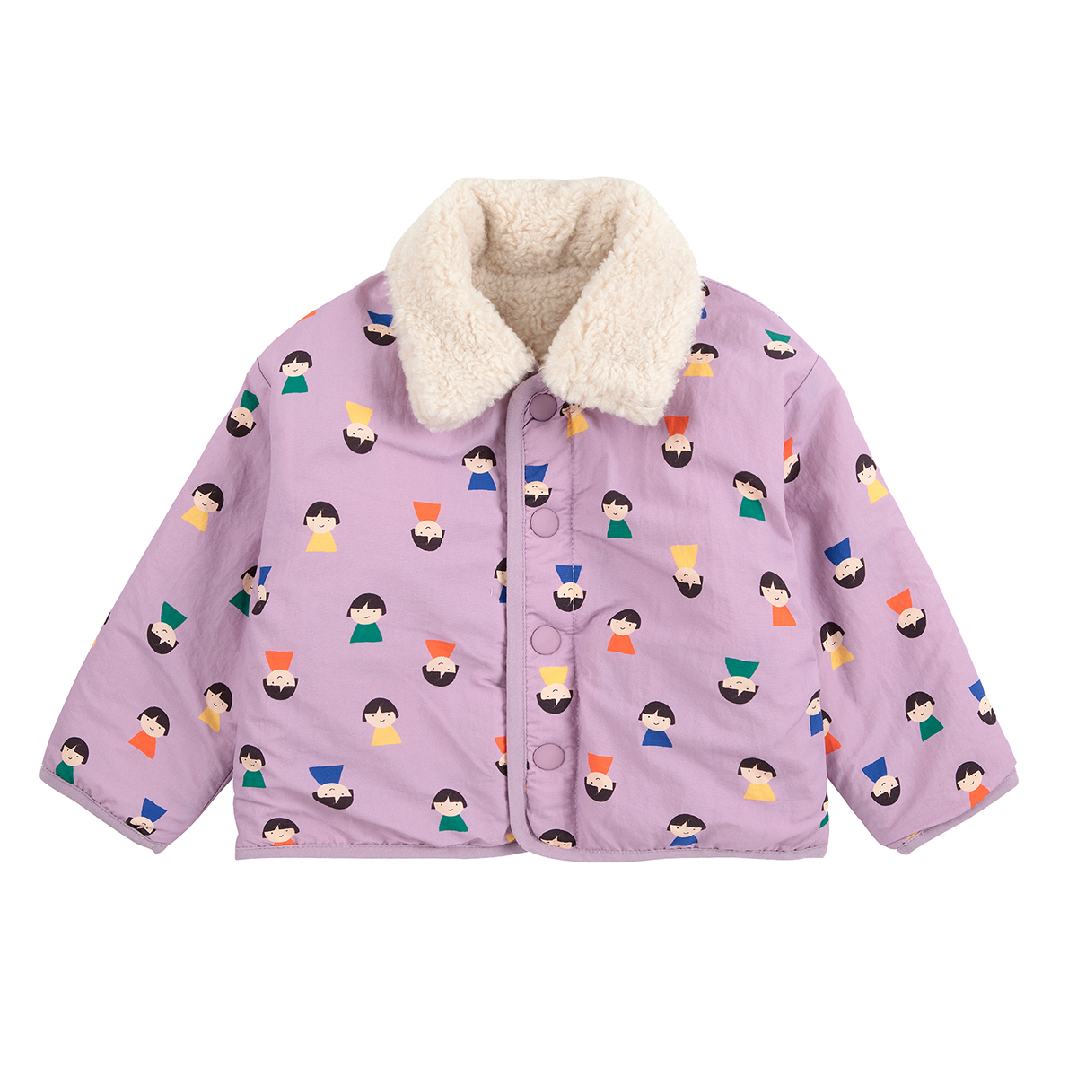Bobo Choses Baby  -  Reversible Game Pawns Sheepskin Jas