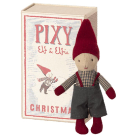 Maileg Kerst Pixy Elf in matchbox