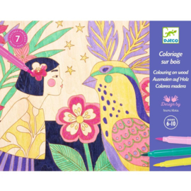 Djeco Kleuren op hout Sweet Girls DJ08738 | 6-10 jaar