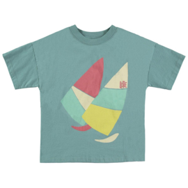Lotiekids | Loose fit T-shirt Windsurf | Pacific