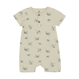 Enfant playsuit Airplanes - French Oak
