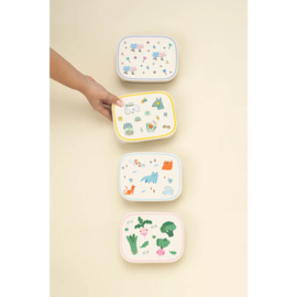 The Cotton Cloud RVS lunchbox Meowtiful Cats