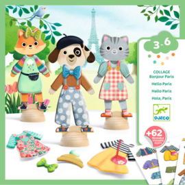 Djeco aankleedpoppetjes Bonjour Paris DJ09849 | 3-6 jaar