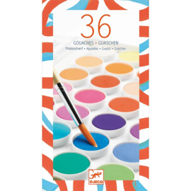 Djeco Waterverf 36 kleuren DJ08873 | 6+