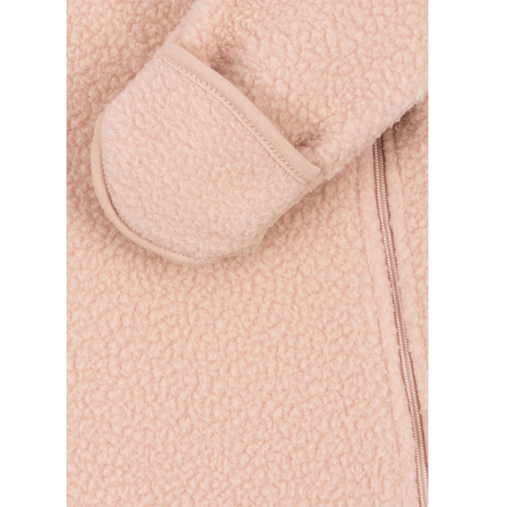 Konges Slojd Safa onesie   -  Smoke Rose