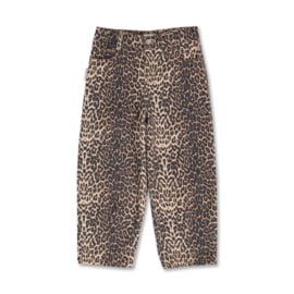 Petit Blush Ballon Fit Jeans  -  Leopard A.O.P.
