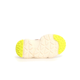 Flower Mountain kindersneakers Yamano Junior - Green Bottle-Raspberry-Orange
