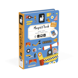 Janod | Magnetibook Racers | 3-8 jaar