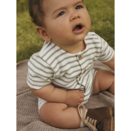 Lil Atelier gestreepte Tadeo suit  - Seagrass