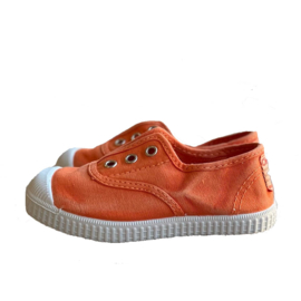 Cienta | Canvas Slip-on kinderschoenen | Mandarin