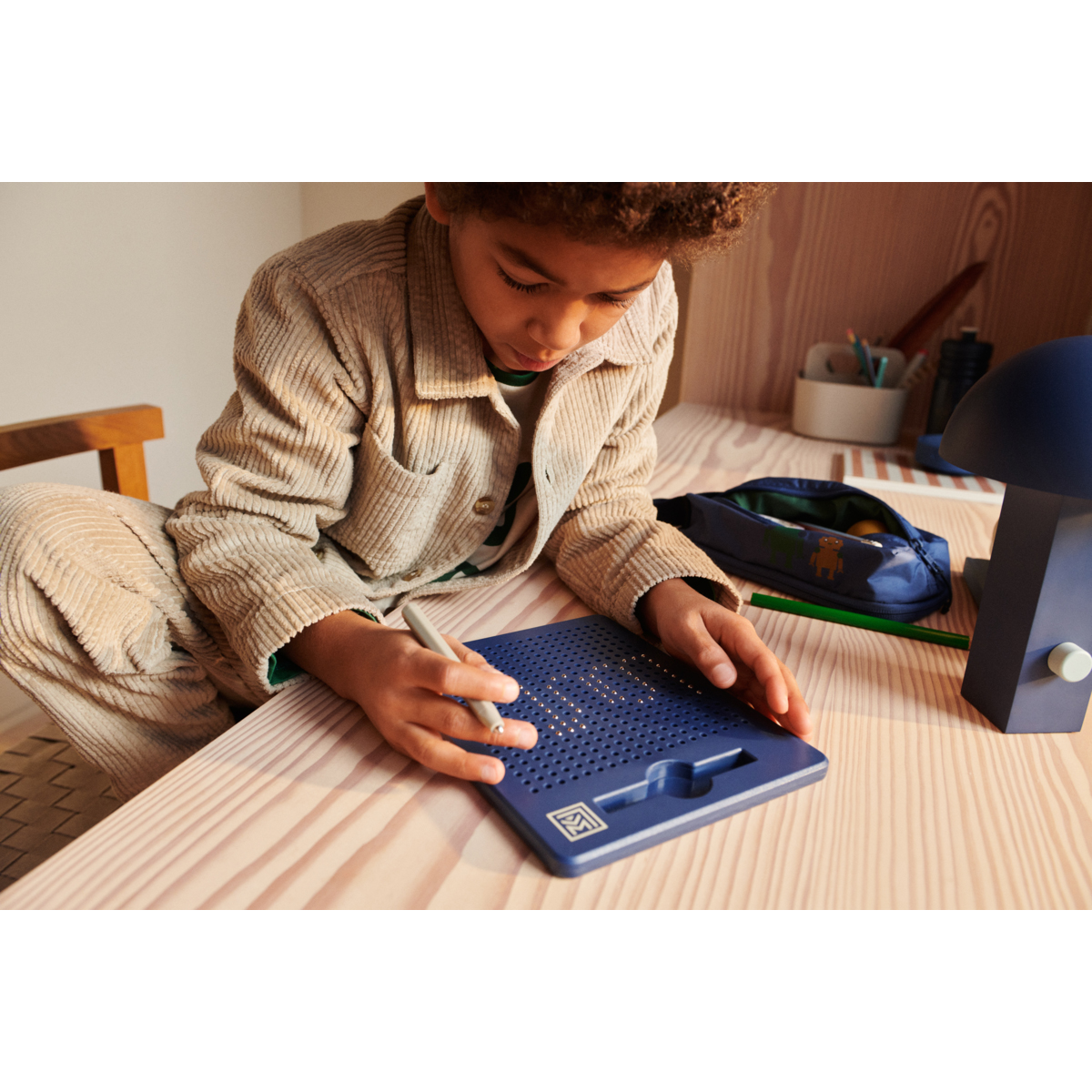 Liewood Annelise Magnetisch tekenbord - Indigo Blue