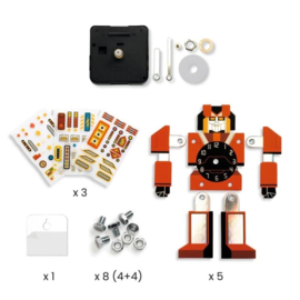Djeco  knutselpakket Robotime Robotklok maken DJ07984 | 6+
