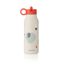 Liewood Falk RVS Thermos drinkfles Circus - Sandy