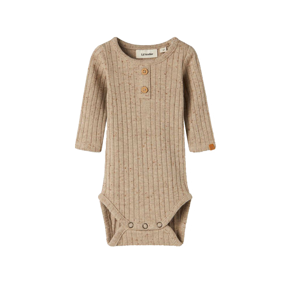 Lil Atelier newborn Omilo body -  Pure Cashmere