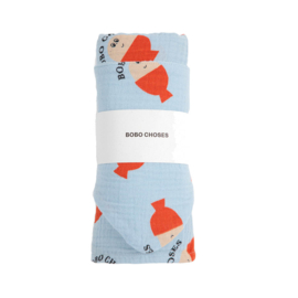 Bobo Choses Morning Egg muslin & bib set