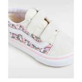 Vans Kids kindersneakers TD Old Skool V - Skaticorn Marshmallow