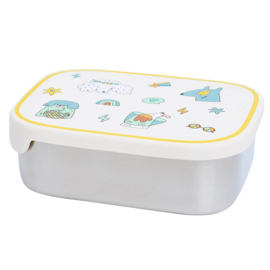 The Cotton Cloud RVS lunchbox Funky Dogs