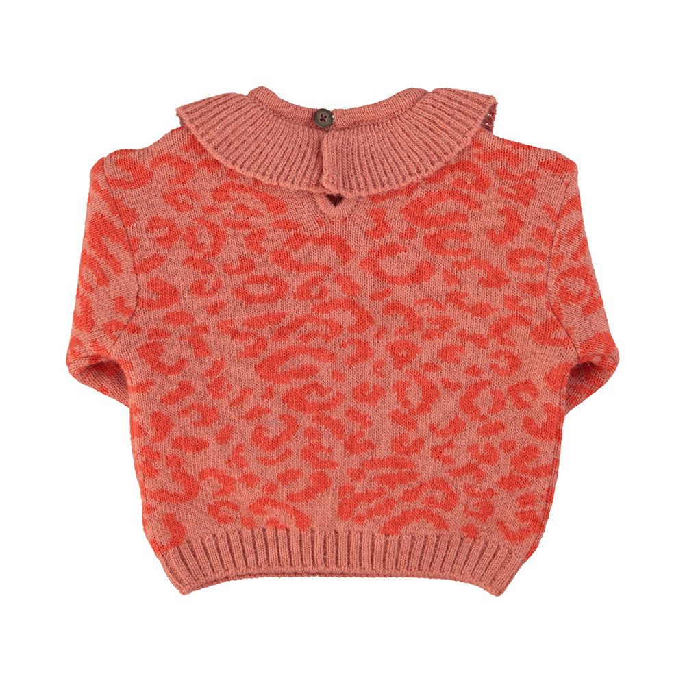 Piupiuchick Gebreide Trui met Animal print