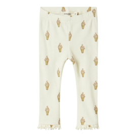 Lil Atelier Gavo Eka legging - Ice Cream