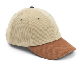 Liewood | Danny Corduroy Cap | Sandy Mix