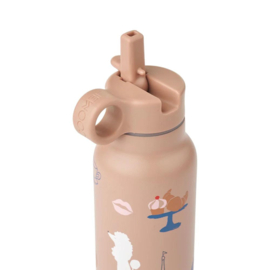 Liewood Falk RVS Thermos drinkfles Paris - Tuscany Rose