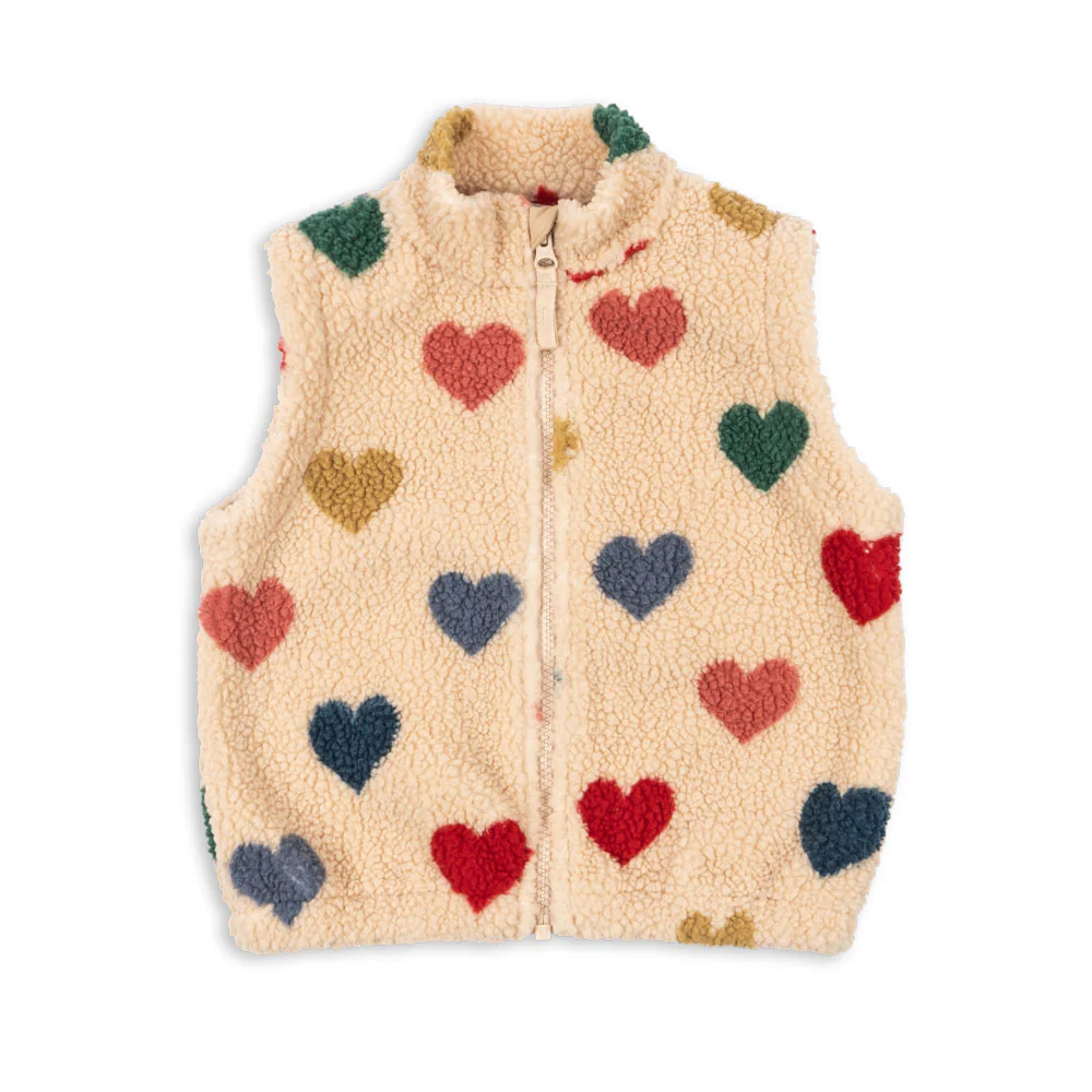 Konges Slojd Jody teddy vest - Bon Coeur Coloré