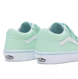 Vans | Kids UY Old Skool V | Glitter Light Blue