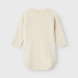 Lil Atelier Wolblend Romper Nord - Turtledove